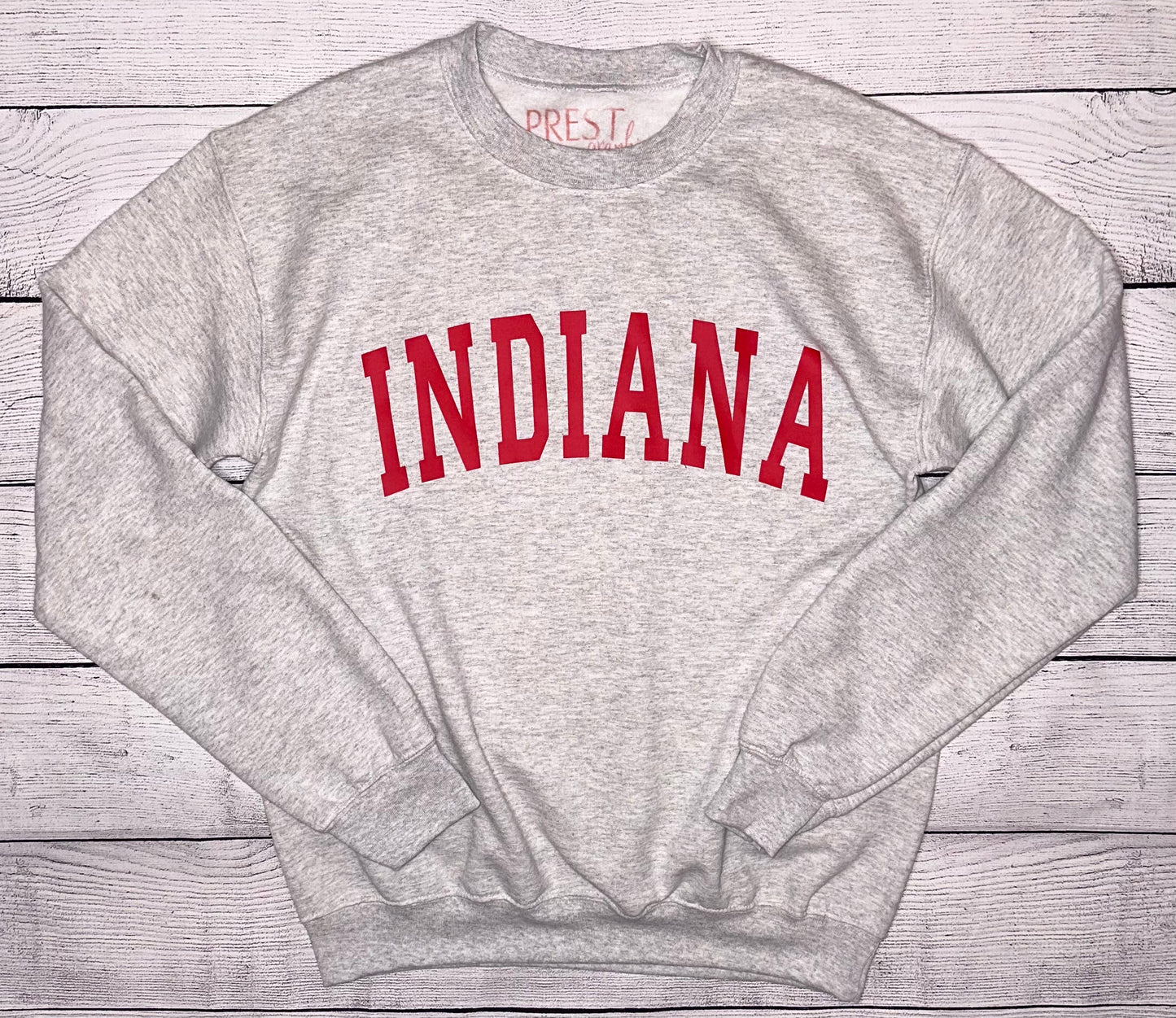 INDIANA VARSITY CREWNECK (gray)
