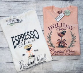 HOLIDAY COCKTAIL SOCIAL CLUB CREWNECK