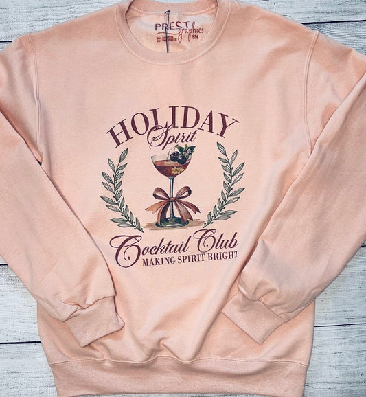 HOLIDAY COCKTAIL SOCIAL CLUB CREWNECK