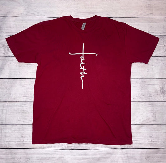 FAITH TEE RED